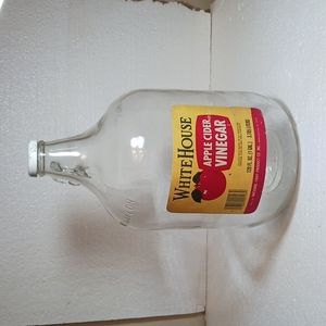 Vintage 1 Gallon White House Apple Cider Vinegar Jug